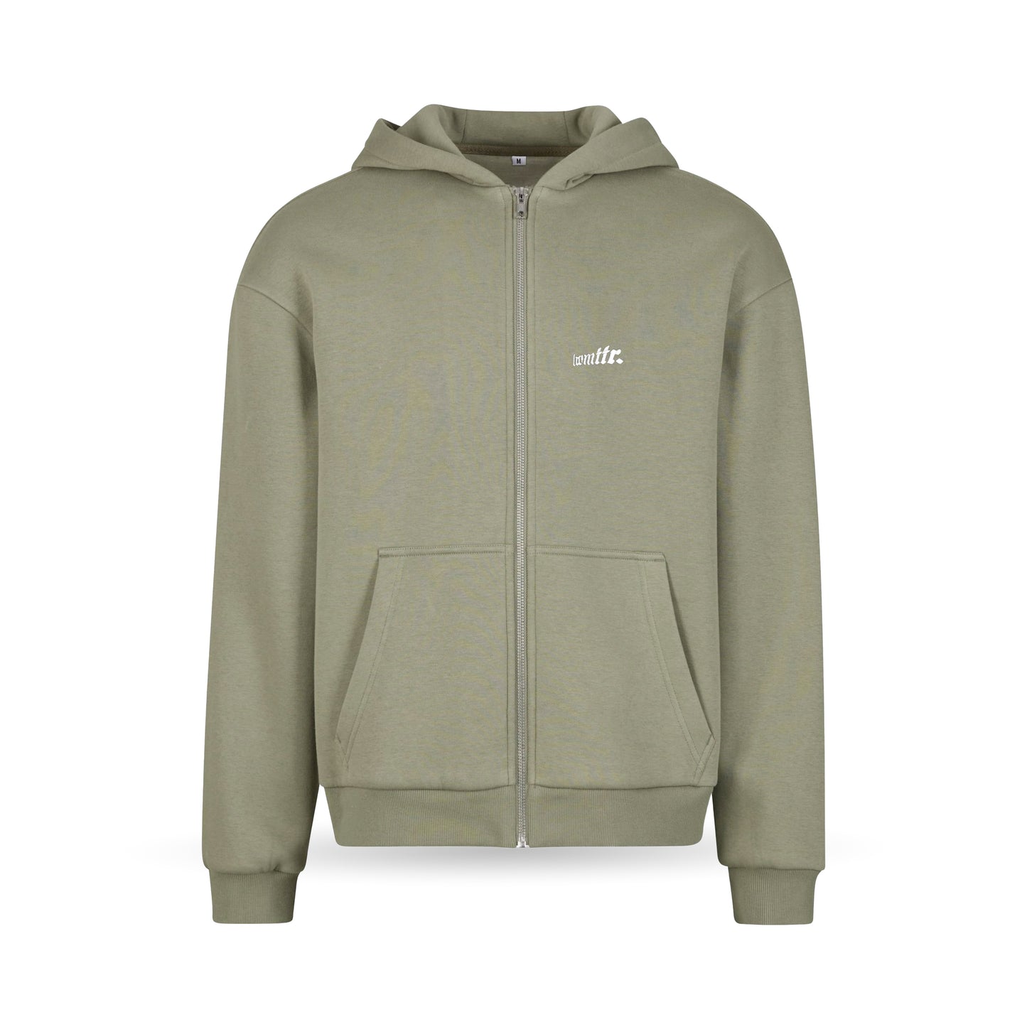 Zip-Hoodie Olive "BASIC"